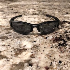 Black Oakley Polarized Sunglasses